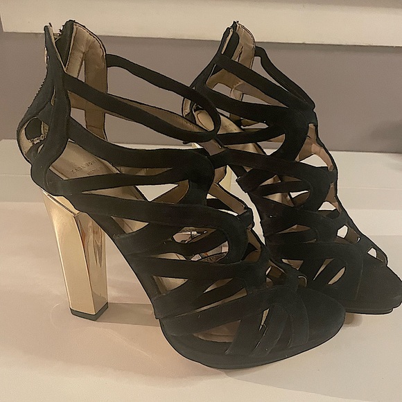 Zara new with tags high heels size 7 US / 37 EUR - Picture 3 of 4